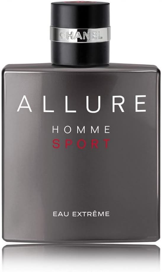 Frasco de Allure Homme Sport de Chanel, EDT fresco aromático masculino deportivo