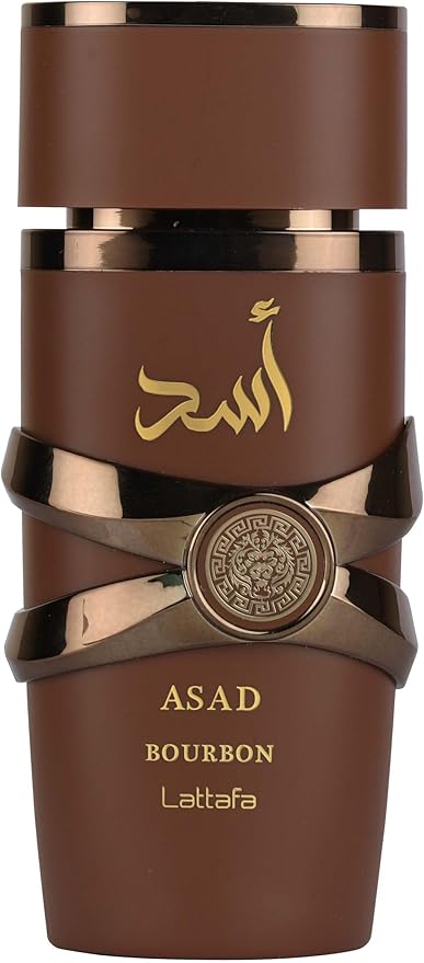 Frasco de Asad de Lattafa, EDP oriental dulce masculino árabe
