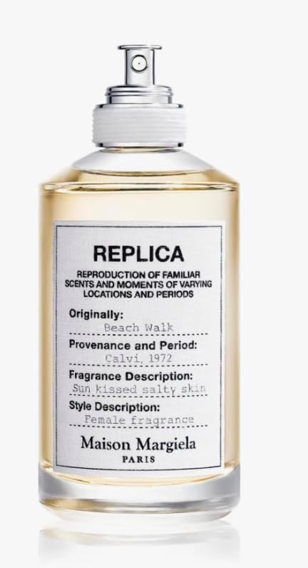 Frasco de Replica Beach Walk de Maison Margiela, EDT playa costera unisex nicho