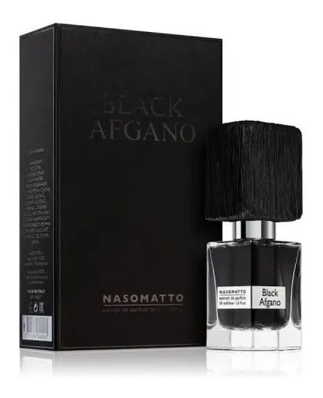 Frasco de Black Afgano de Nasomatto, Extrait oscuro narcótico unisex nicho extremo