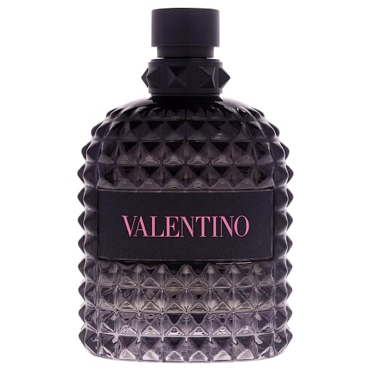 Frasco de Born in Roma Uomo de Valentino, EDT aromático amaderado masculino