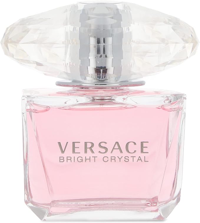 Frasco de Bright Crystal de Versace, EDT floral fresco femenino luminoso