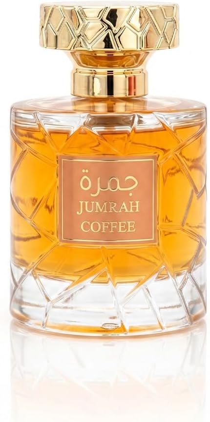 Frasco de Khamrah de Lattafa, EDP oriental gourmand especiado unisex árabe