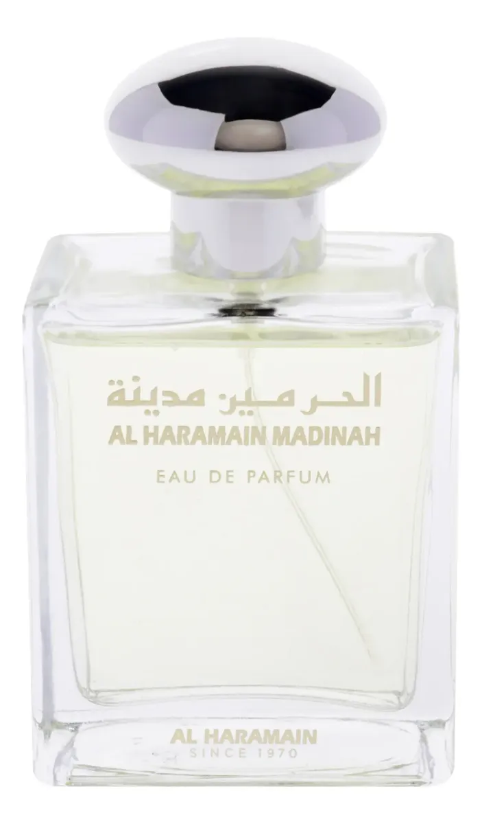 Frasco de Madinah de Al Haramain, EDP oriental espiritual unisex árabe