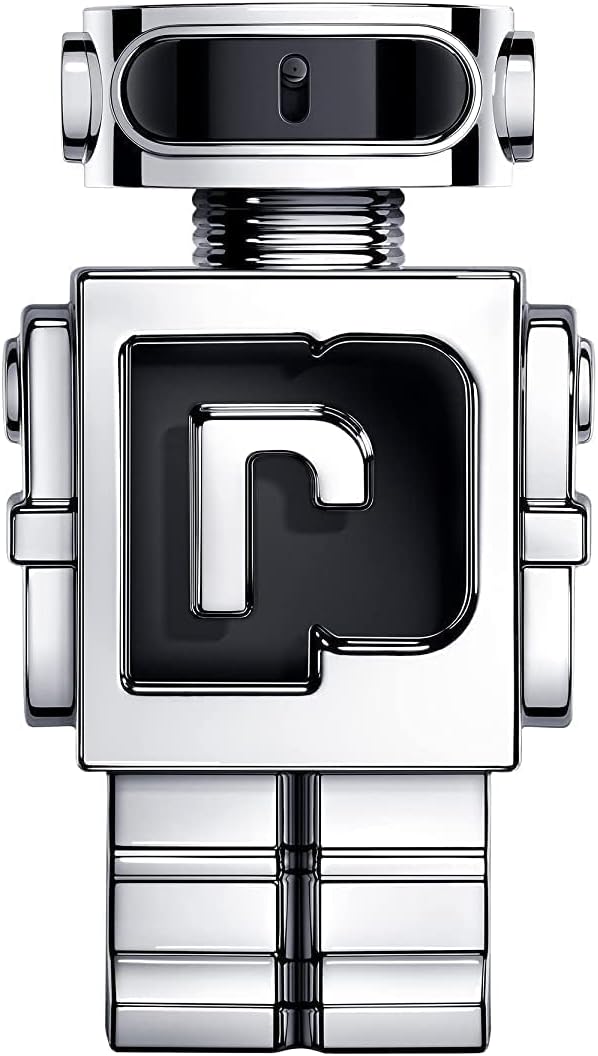 Frasco con forma de robot de Phantom de Paco Rabanne, EDT aromático fresco masculino