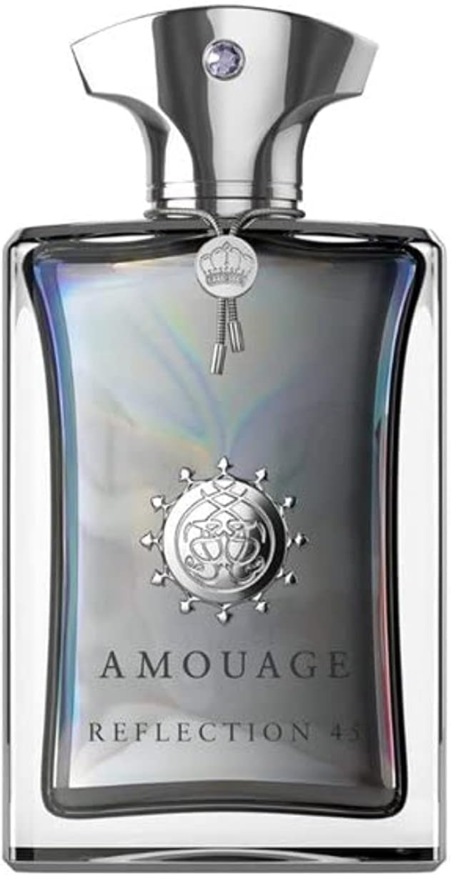 Frasco de Reflection Man de Amouage, EDP floral amaderado masculino elegante nicho