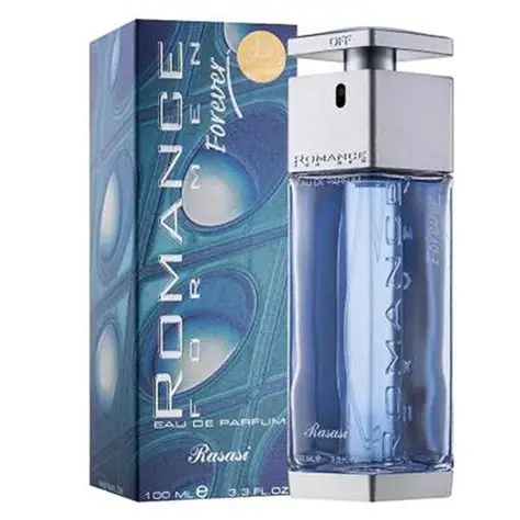Frasco de Romance Man de Rasasi, EDP oriental romántico masculino árabe