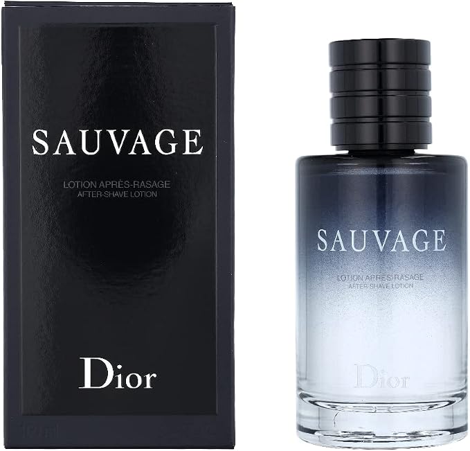 Frasco del perfume Sauvage de Dior EDT masculino aromático fresco con ambroxan