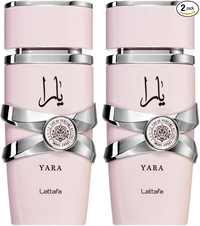 Frasco de Yara de Lattafa, EDP floral oriental dulce femenino árabe